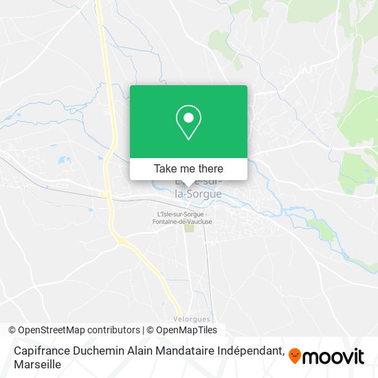 Capifrance Duchemin Alain Mandataire Indépendant map