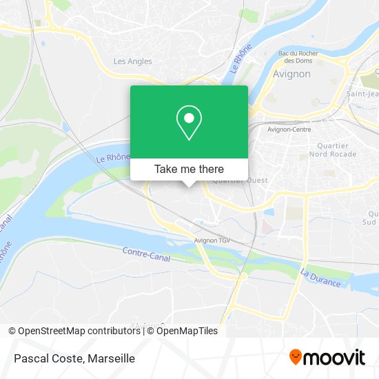 Pascal Coste map