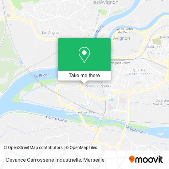 Devance Carrosserie Industrielle map