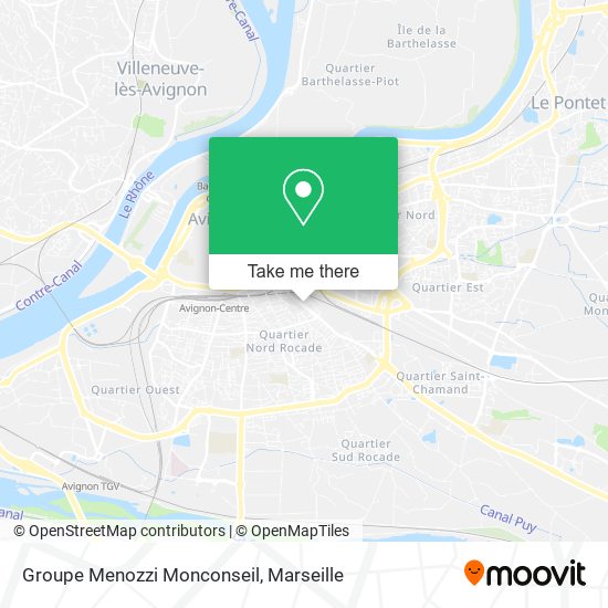 Mapa Groupe Menozzi Monconseil