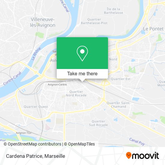 Cardena Patrice map