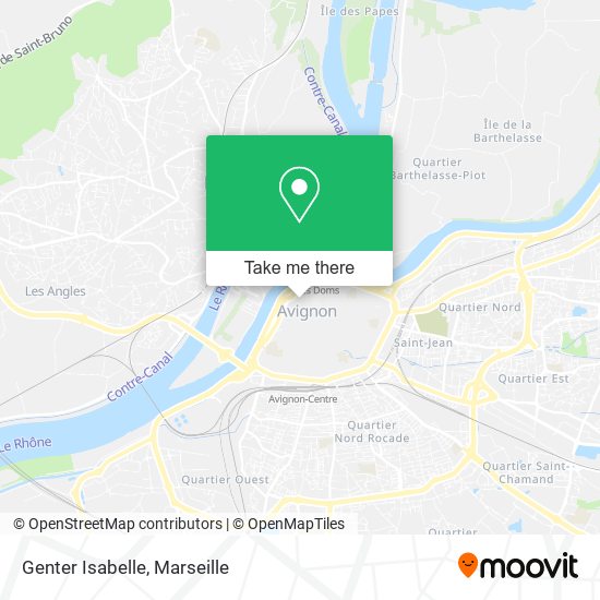 Genter Isabelle map