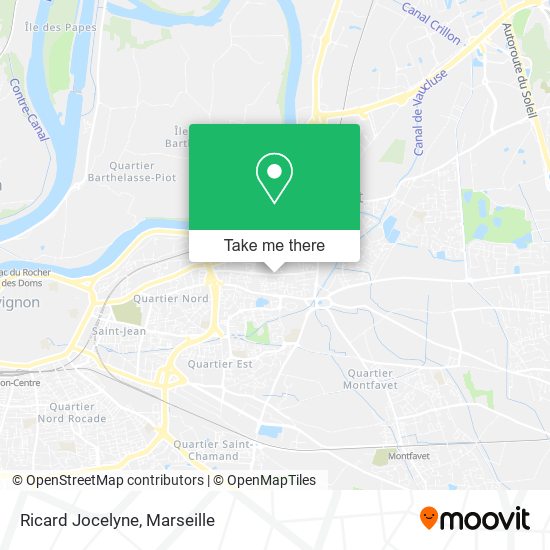 Ricard Jocelyne map