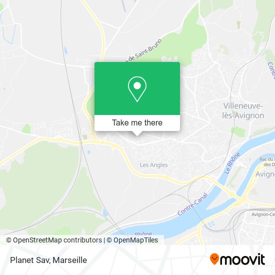 Planet Sav map