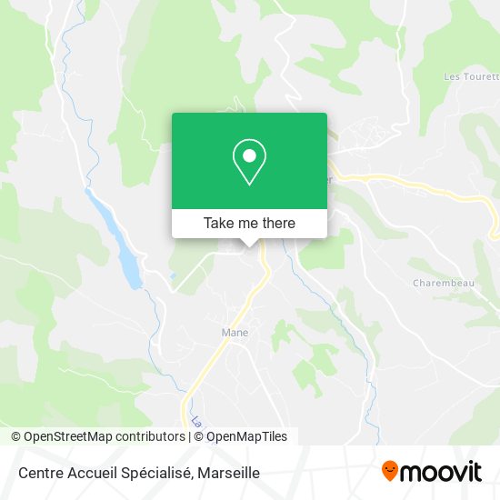 Centre Accueil Spécialisé map