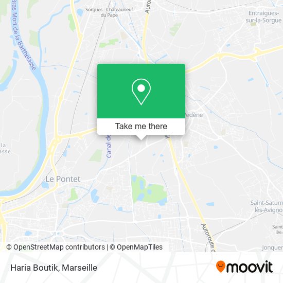 Haria Boutik map