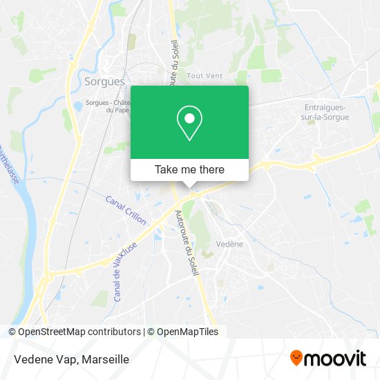 Vedene Vap map