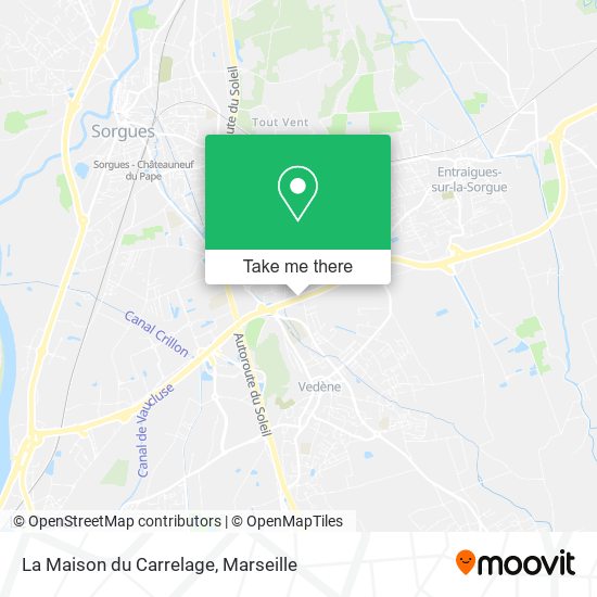 Mapa La Maison du Carrelage