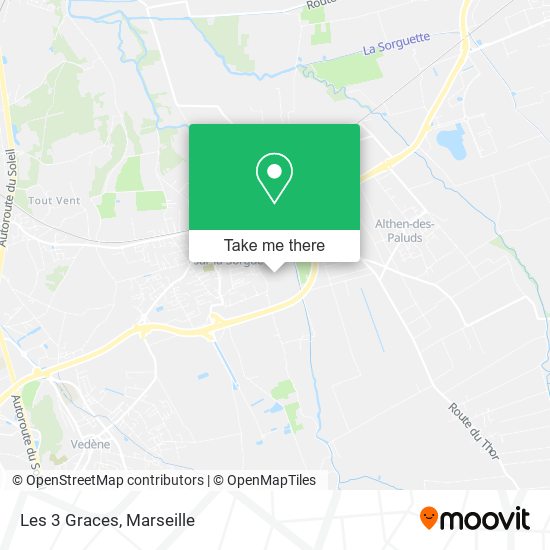 Les 3 Graces map