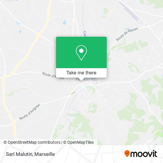 Sarl Malutin map