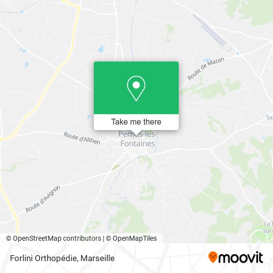 Forlini Orthopédie map