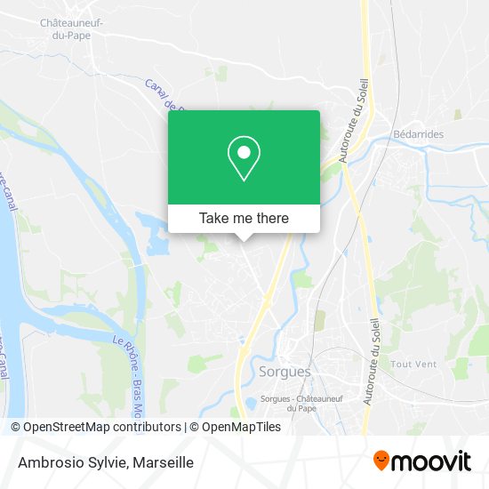 Mapa Ambrosio Sylvie