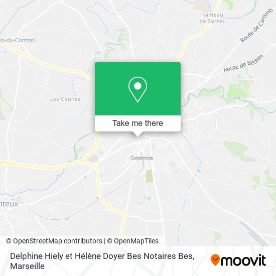 Delphine Hiely et Hélène Doyer Bes Notaires Bes map