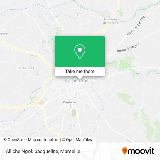 Alliche Ngok Jacqueline map