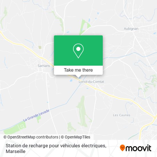 Station de recharge pour véhicules électriques map