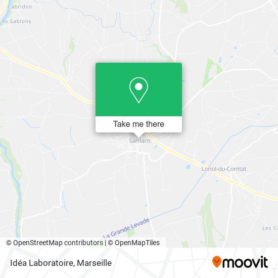 Idéa Laboratoire map