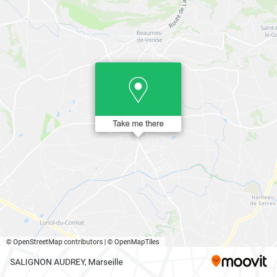 SALIGNON AUDREY map
