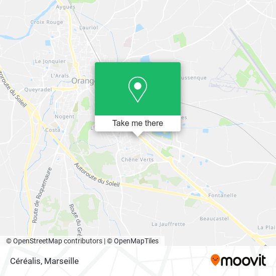 Céréalis map