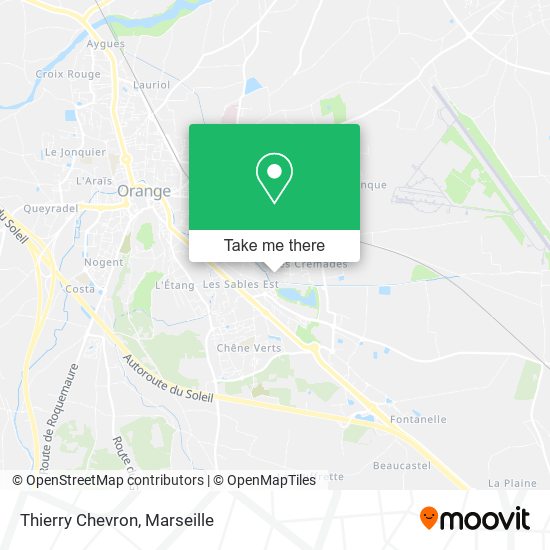 Thierry Chevron map