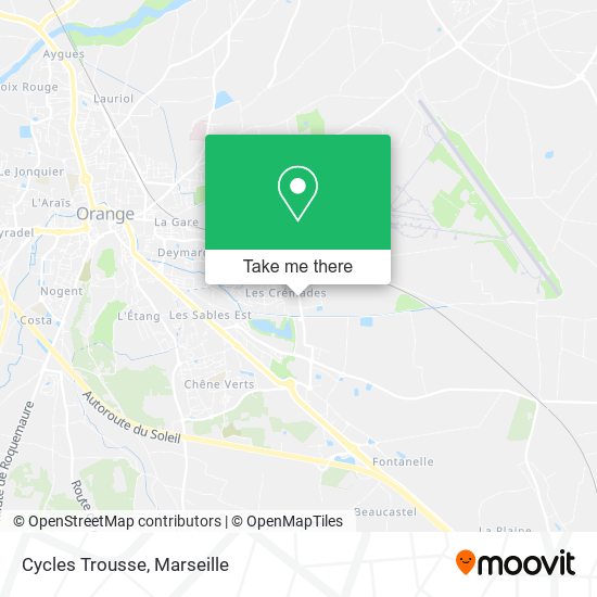 Cycles Trousse map