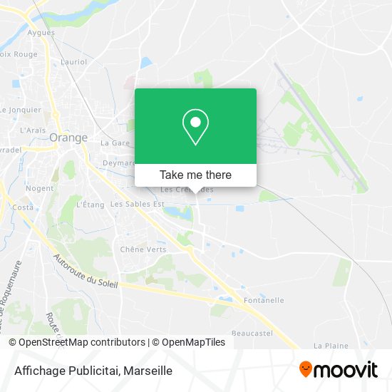 Affichage Publicitai map