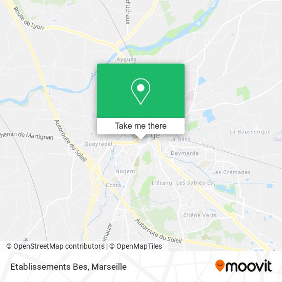 Etablissements Bes map