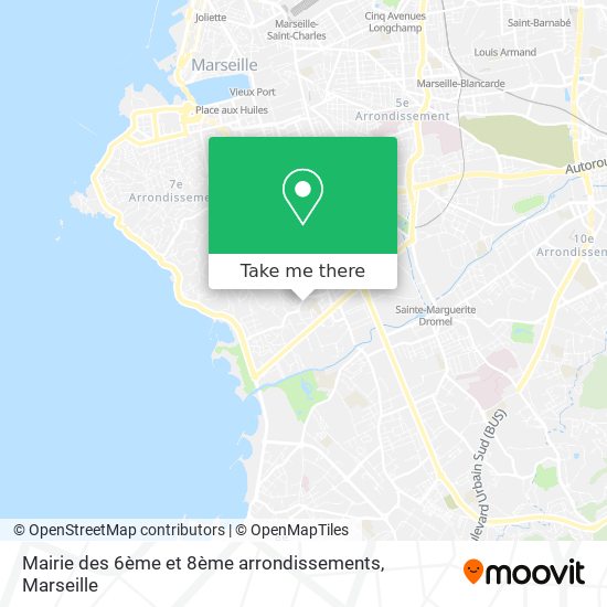 Mairie des 6ème et 8ème arrondissements map