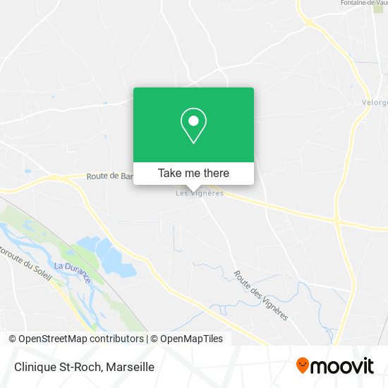 Clinique St-Roch map