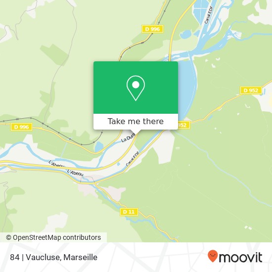 84 | Vaucluse map