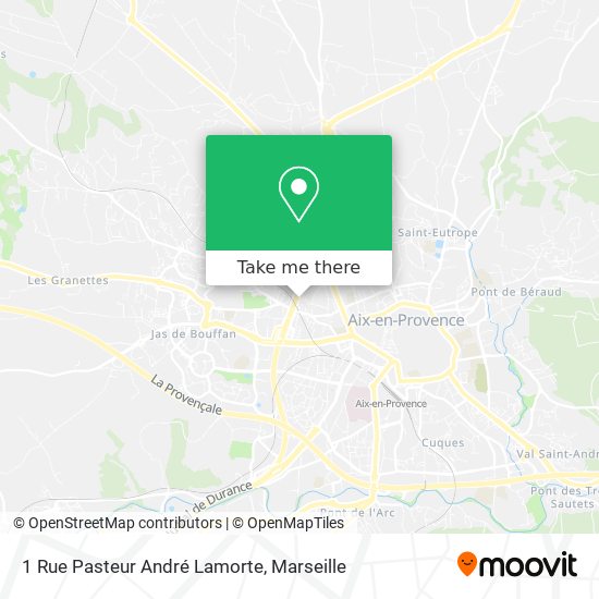 1 Rue Pasteur André Lamorte map