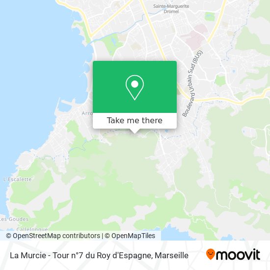 La Murcie - Tour n°7 du Roy d'Espagne map