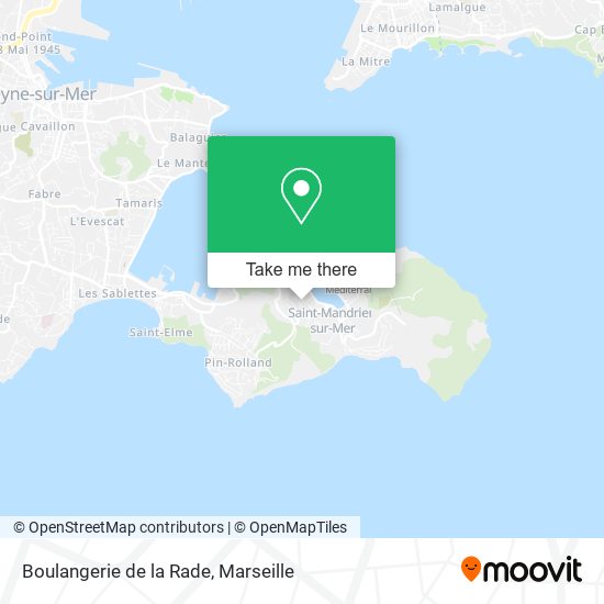 Boulangerie de la Rade map