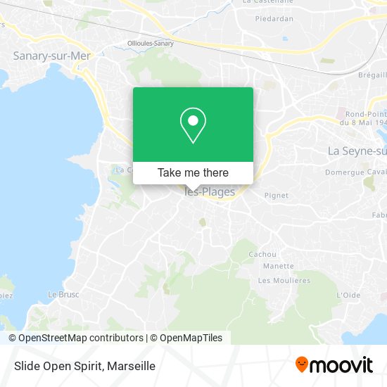 Slide Open Spirit map