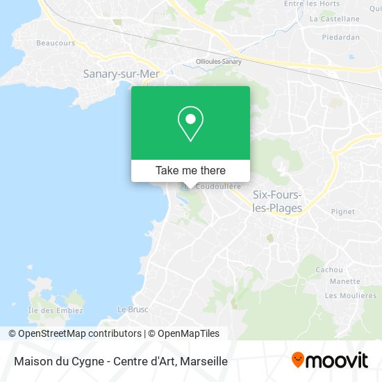 Maison du Cygne - Centre d'Art map