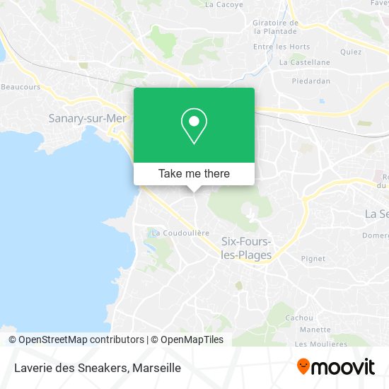Laverie des Sneakers map
