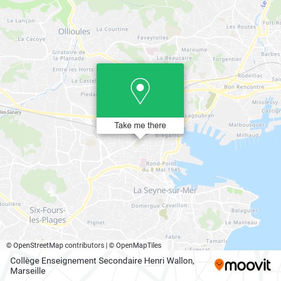 Collège Enseignement Secondaire Henri Wallon map