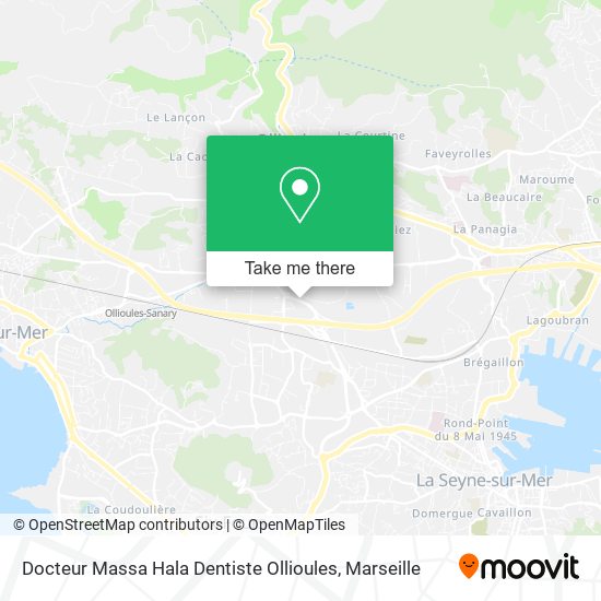 Docteur Massa Hala Dentiste Ollioules map