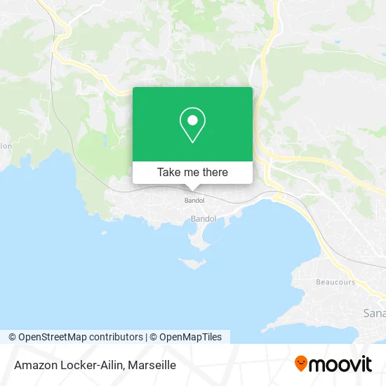 Amazon Locker-Ailin map