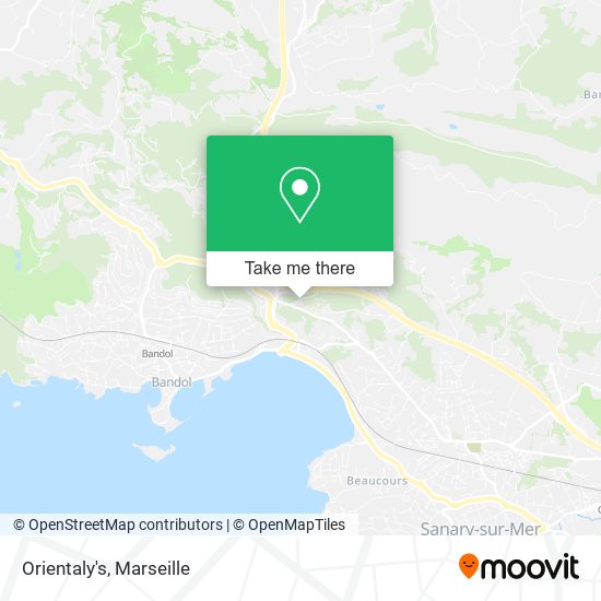 Orientaly's map