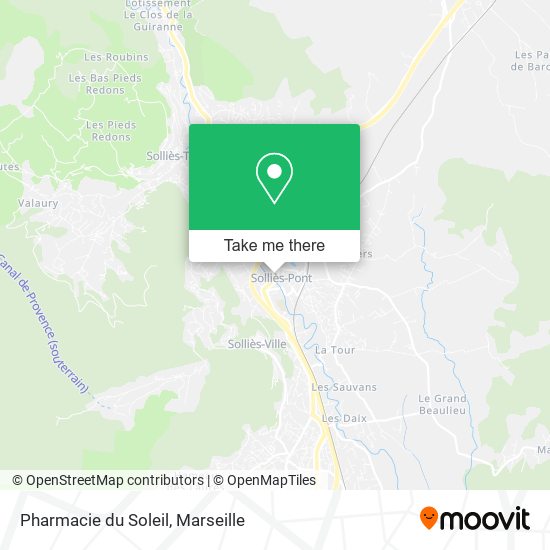 Pharmacie du Soleil map