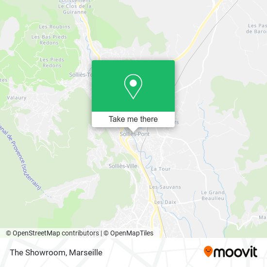 The Showroom map