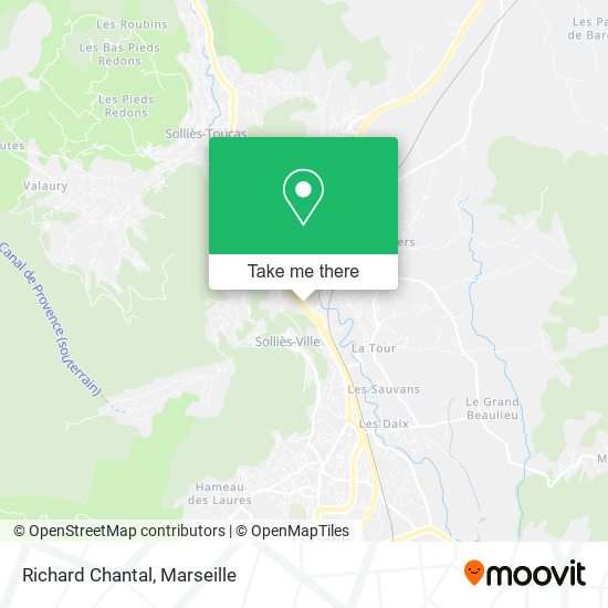 Richard Chantal map