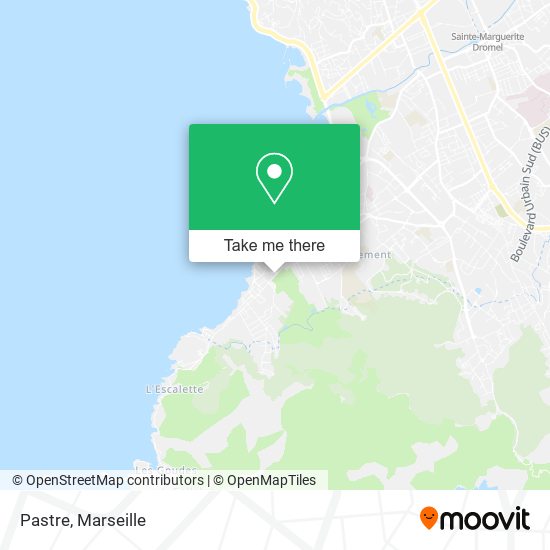 Pastre map