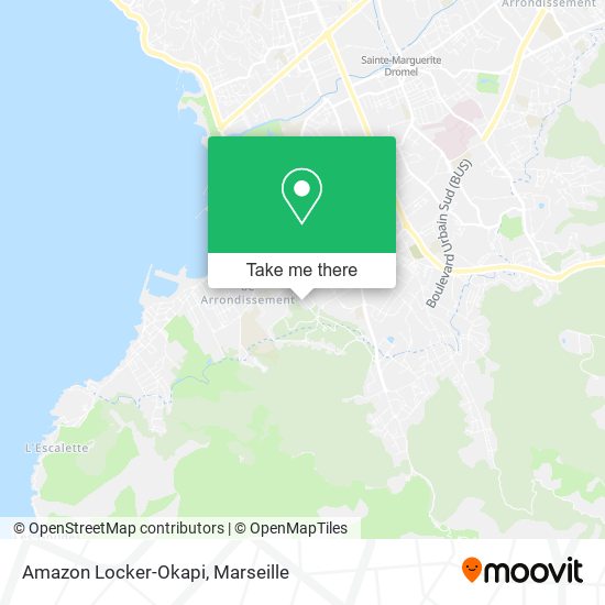 Amazon Locker-Okapi map