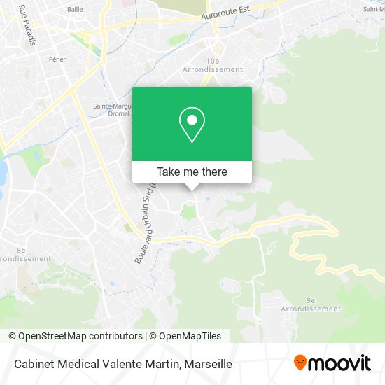 Cabinet Medical Valente Martin map