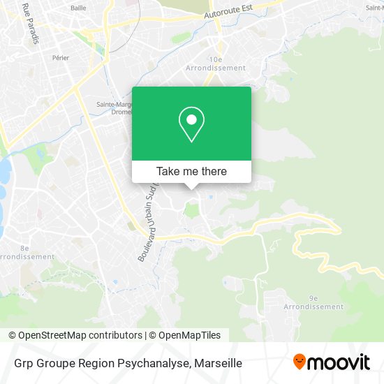 Grp Groupe Region Psychanalyse map