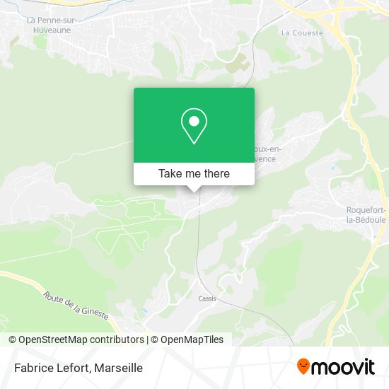 Fabrice Lefort map