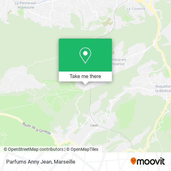 Parfums Anny Jean map