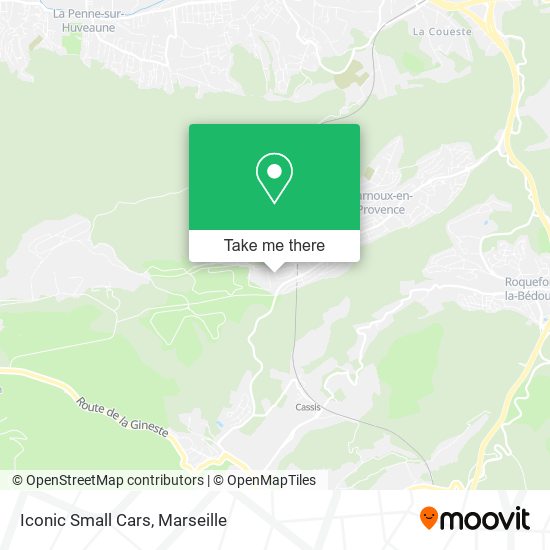 Iconic Small Cars map