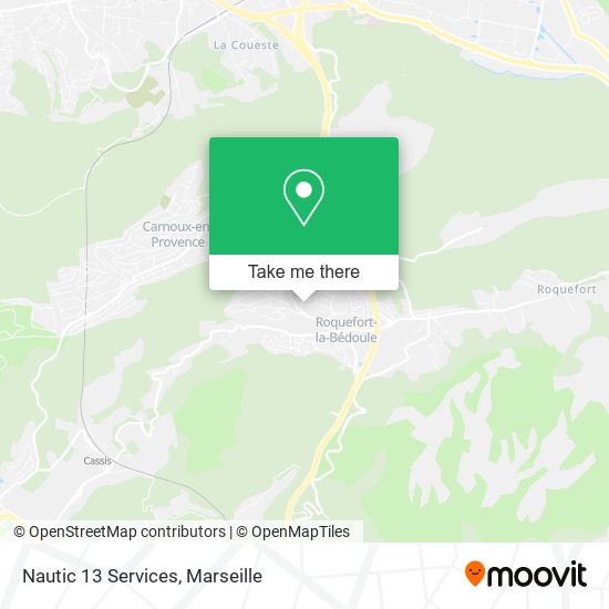 Nautic 13 Services map